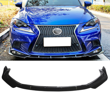 For 2014-2016 Lexus F Sport Front Bumper Lower Spoiler Splitter 3 PCs ABS Front Lip